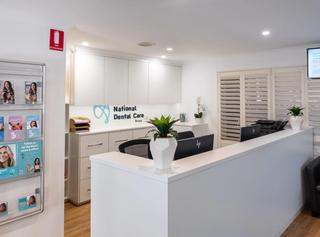 National Dental Care Erina reception area