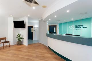 National Dental Care Merrimac reception area 